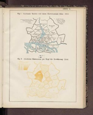 Tafel 1. Fig. 2. Jährliches Einkommen pro Kopf der Bevölkerung 1902.