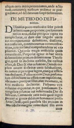 De Methodo Definitiva.