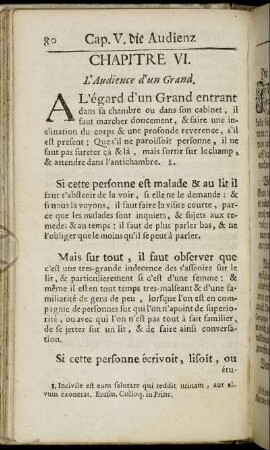 Chapitre VI. / Capitel. VI. - Chapitre VII. / Capitel. VII.