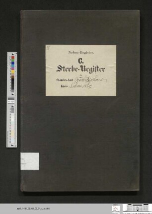 Sterberegister Güldendorf 1884
