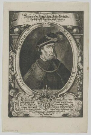 Bildnis des Heinrich des Jüngeren von Braunschweig-Lüneburg