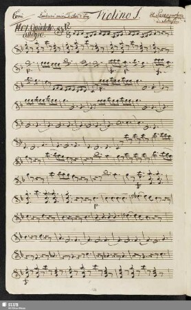 1401. Quintetto: Lontani miei signori / Schuster, J.