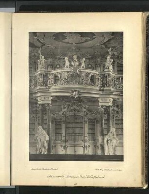 Schussenried. Detail aus dem Bibliothekssaal