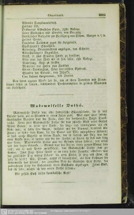 Mademoiselle Duthé