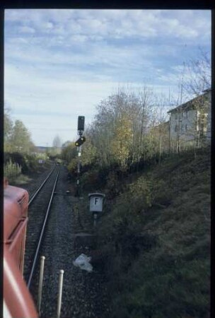 Einfahrsignal Bf. Leingarten