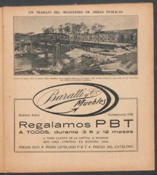 Un trabajo del Ministerio de Obras Públicas - [Fotografía]