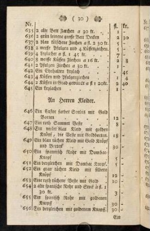 30-33, Herren Kleider
