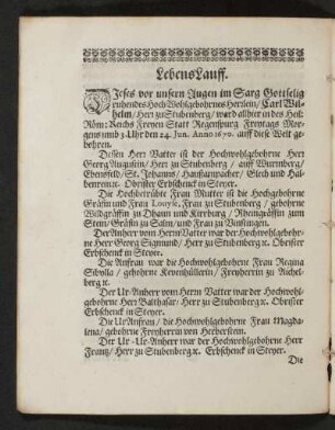 Lebenslauff.