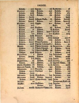 C. Plinii Secvndi Novocomensis Epistolarum libri Decem : in quibus multae habentur epistolae non ante impressae. Tum Graeca correcta, & suis locis restituta, atq[ue] reiectis adulterinis, vera reposita. Item fragmentatae epistolae, integrae factae ...