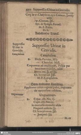 Suppressio Urinae in Gravidis