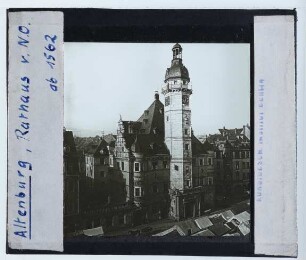 Altenburg, Rathaus : Außenansicht