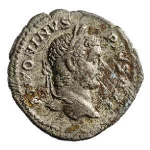 Münze, Denar, 209 n. Chr.