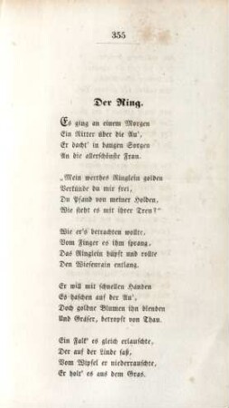 Der Ring.
