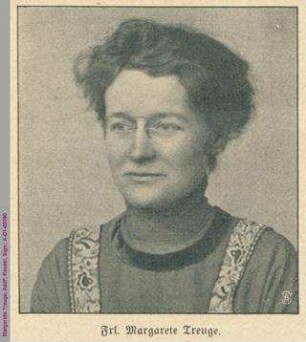 Porträt von Margarete Treuge
