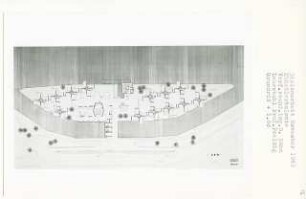 Künstlerkolonie (Diplomarbeit bei Peter Poelzig): Grundriss + 1.80 1:200
