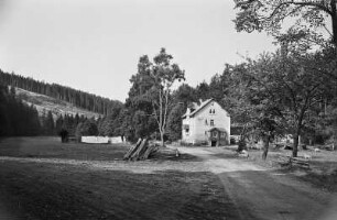 Schmiedeberg-Schönfeld. Kempemühle an der Wilden Weißeritz