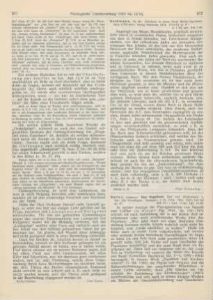 272-278 [Rezension] Haller, Johannes, Das Papsttum, Idee und Wirklichkeit. 1. Bd.: Die Grundlagen