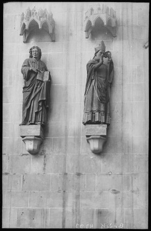 Meißen. Dom, Schutzpatronen St. Johannes und St. Donatus