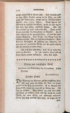 Sieben und dreyßigster Brief.