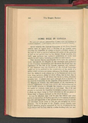 Home Rule in Canada.