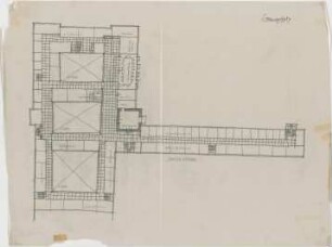 Grund, Peter; Rathaus - Grundriss 1. OG