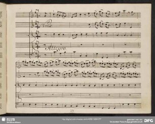 Aria: L'amor fortunato