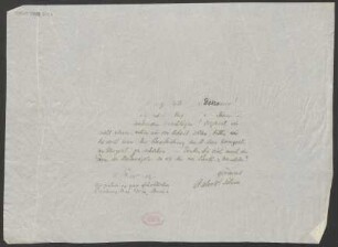 Brief an Heinrich Dessauer : 02.02.1912