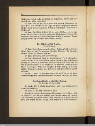 Die Schlacht westlich Lemberg