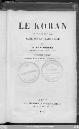Le Koran