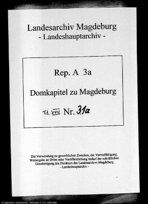 Rettung der nach Hildesheim verbrachten Archivalien