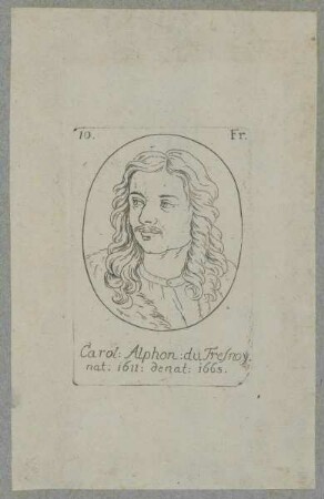 Bildnis des Carol Alphon. du Fresnoy