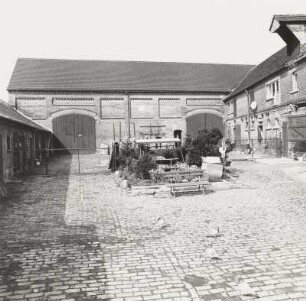 Wohnstallhaus : Dreiseithof. Scheune und Wohnstallhaus (um 1900 bzw. 1903)