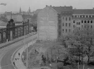 Dresden-Friedrichstadt, Schweriner Straße 63 und Roßthaler Straße 1. Wohnhäuser (um 1895, um 1870)