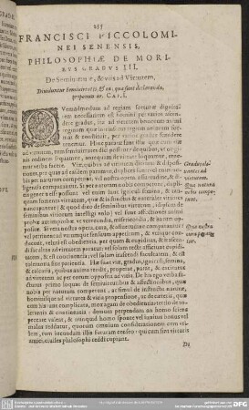 Gradus III. De Semivirtute, & viis ad Virtutem