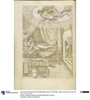 Ovid. Metamorphosen (III, 259-309): Jupiter und Semele