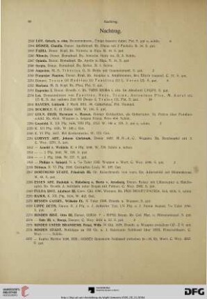 Nachtrag (Nr. 2243-2310)