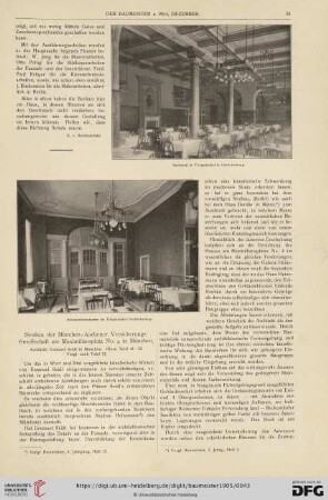 Neubau der München-Aachener Versicherungs-Gesellschaft am Maximiliansplatz No. 4 in München : Architekt Emanuel Seidl in München.