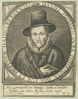 Bildnis des Daniel Tossanus