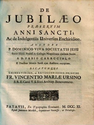 Damnatae theses ab Alexandro VII., Innocentio XI. & Alexandro VIII. necnon Iansenii ad theologicam trutinam revocatae juxta pondus sanctuarii, [4]. [Appendix]