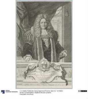 Porträt des Georg Sigismund Poemer