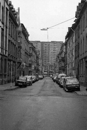 Goethestraße in der Weststadt
