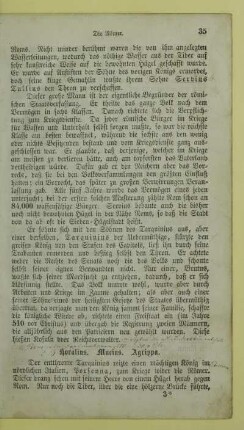 Horatius. Mucius und Agrippa