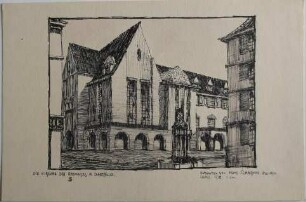 Die Wirkung des Rathauses im Stadtbilde
