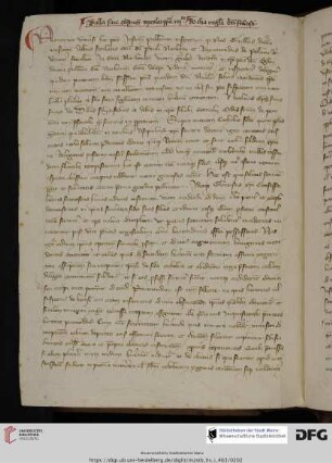Notariatsinstrument (instrumentum publicum) von 1298 Apr. 19 (mit inserierter Bulle)