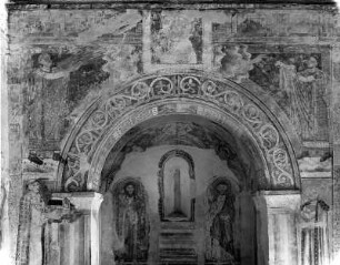 Pürgg-Trautenfels. Sankt Johannes Kapelle (um 1160). Innenansicht