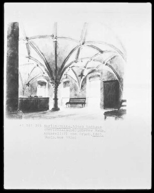 Berlin-Mitte, Altes Rathaus (Gerichtslaube), oberer Raum