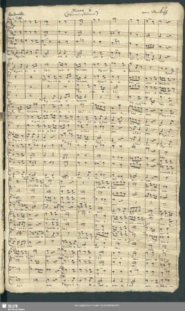 Drobisch, [Karl Ludwig]: Missa [No.] 6 [C-Dur]