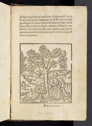 Expositio super tribus versibus psalmi XXX scilicet In te domine speravi