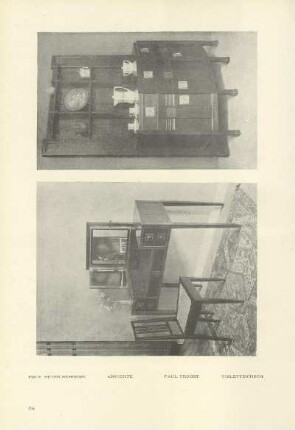 Anrichte ; Toilettentisch