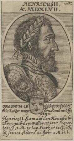 Bildnis des Henricus II.